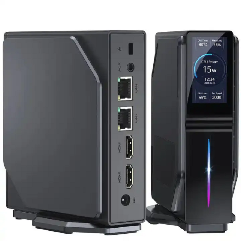 Pc Gaming All In One - RGB Mini PC with Screen Intel