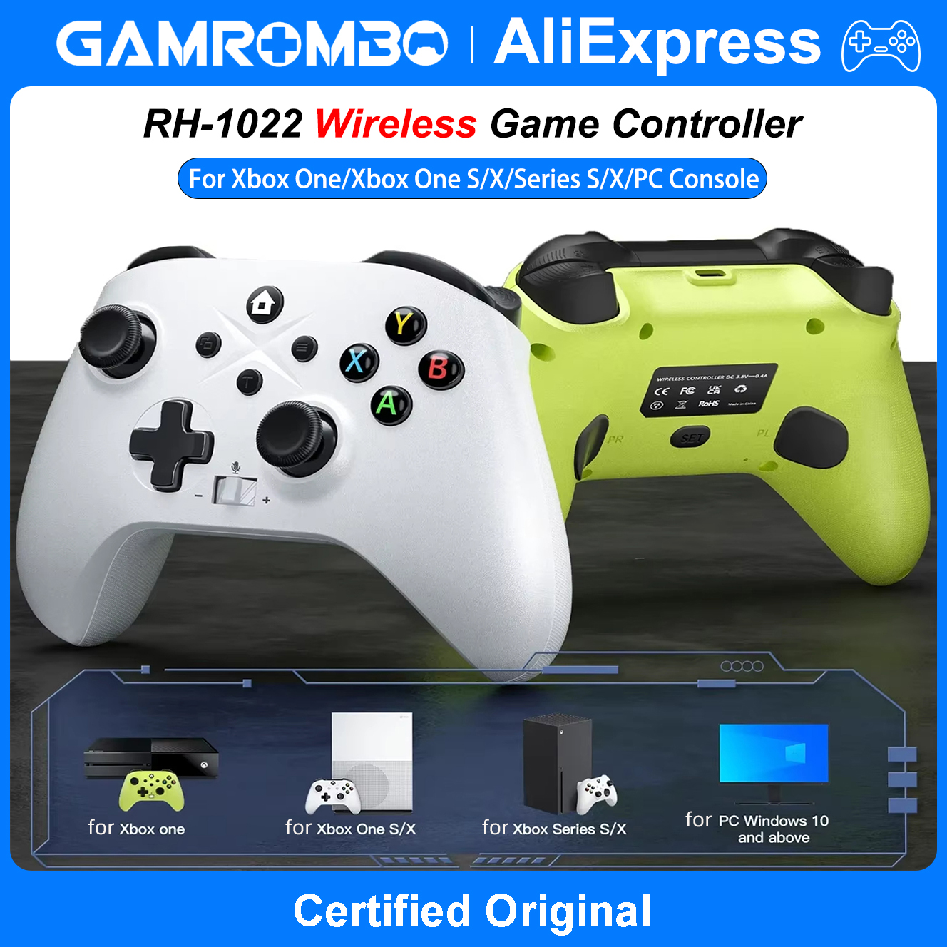 Pc Gaming Xbox Controller - GAMROMBO Game Controller for XBOX ONE/SERIES