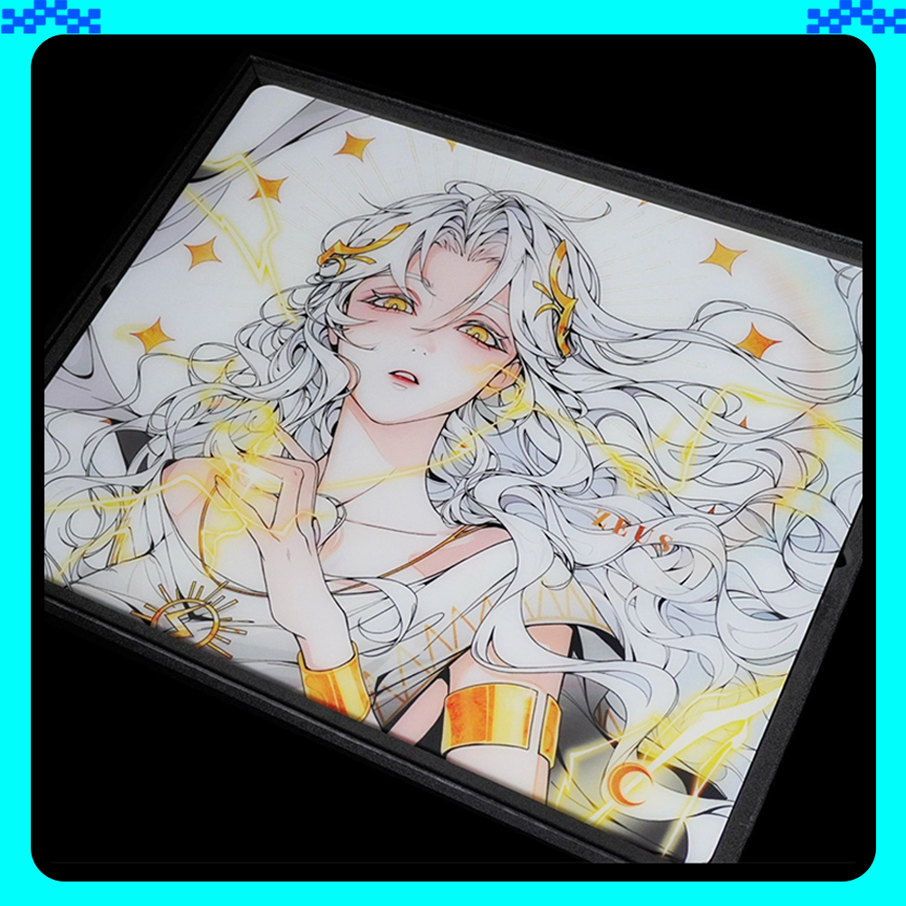 Pc Gaming Zeus - OLYMPLEX ZEUS GLASS Mousepad FPS Durable