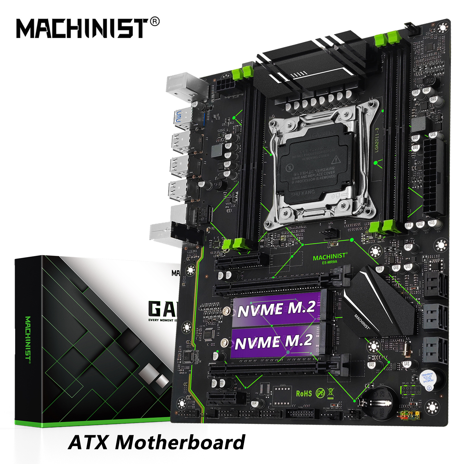 Pc Gaming Ddr4 - MACHINIST E5 MR9A V1.0 X99 Motherboard