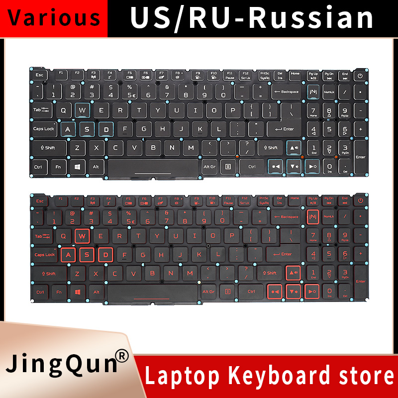 No Rgb Gaming Pc - RU/Russian USA US Backlit Keyboard For