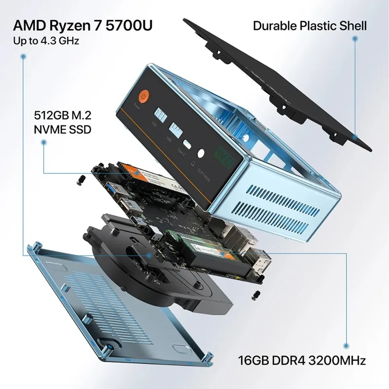 Pc Gaming Ddr4 - 【Best-selling】Hot Sale Ryzen 7 5700U Wifi