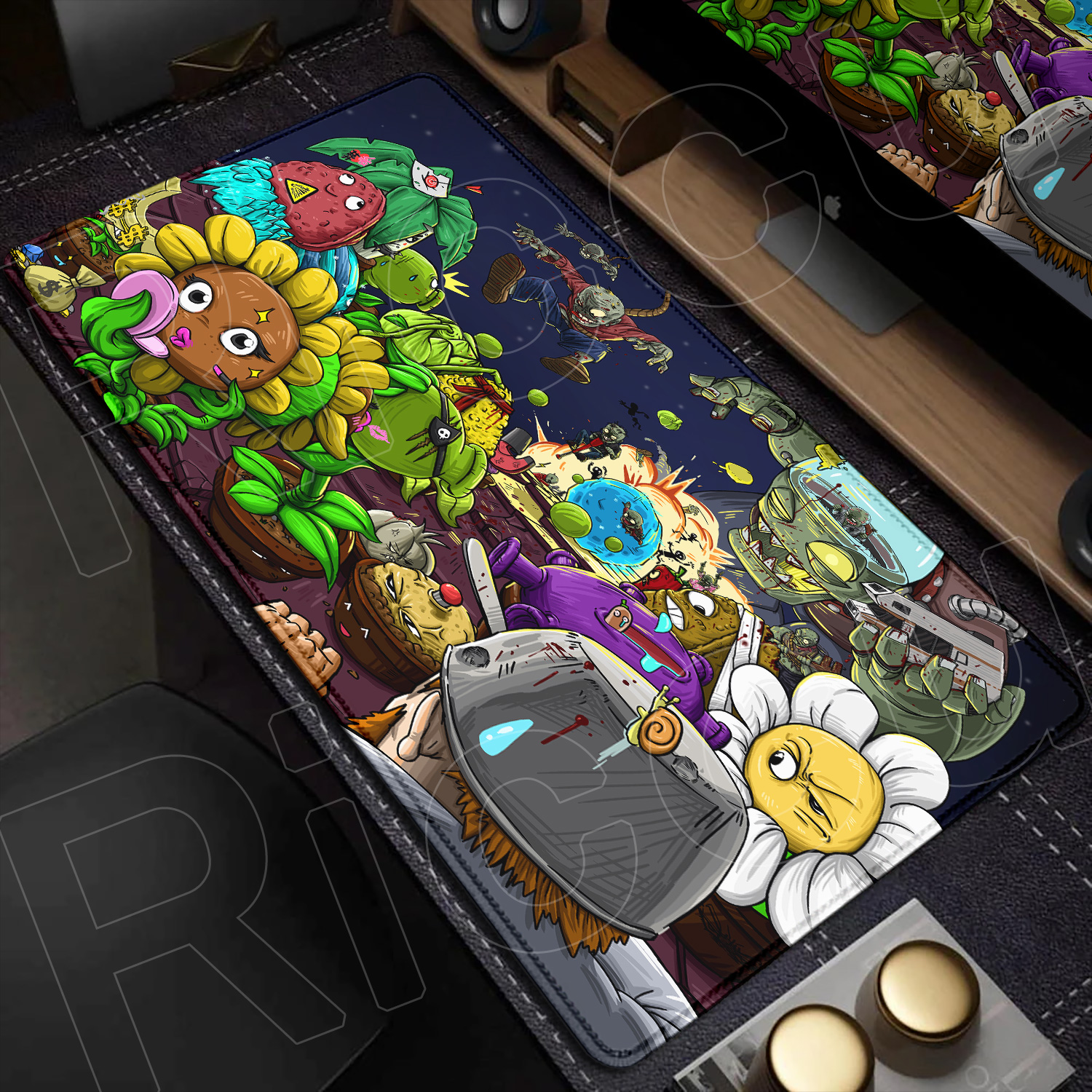 Pc Gaming Vs Laptop Gaming - XXL HD print PVZ Plants vs.