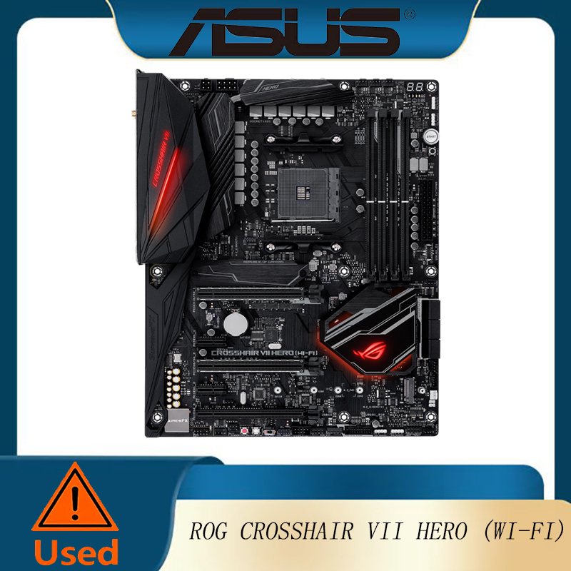 Pc Gaming Ddr4 - ROG Crosshair VII Hero (Wi-Fi) ASUS