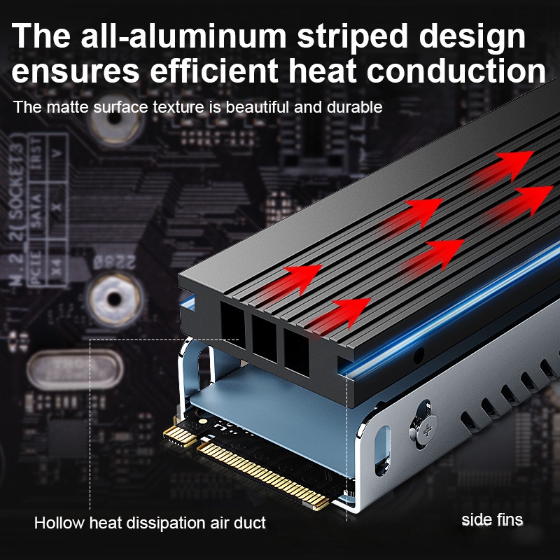 M.2 SSD Heatsink M2 2280 Solid - M.2 Ssd Heatsink ulasan dan harga