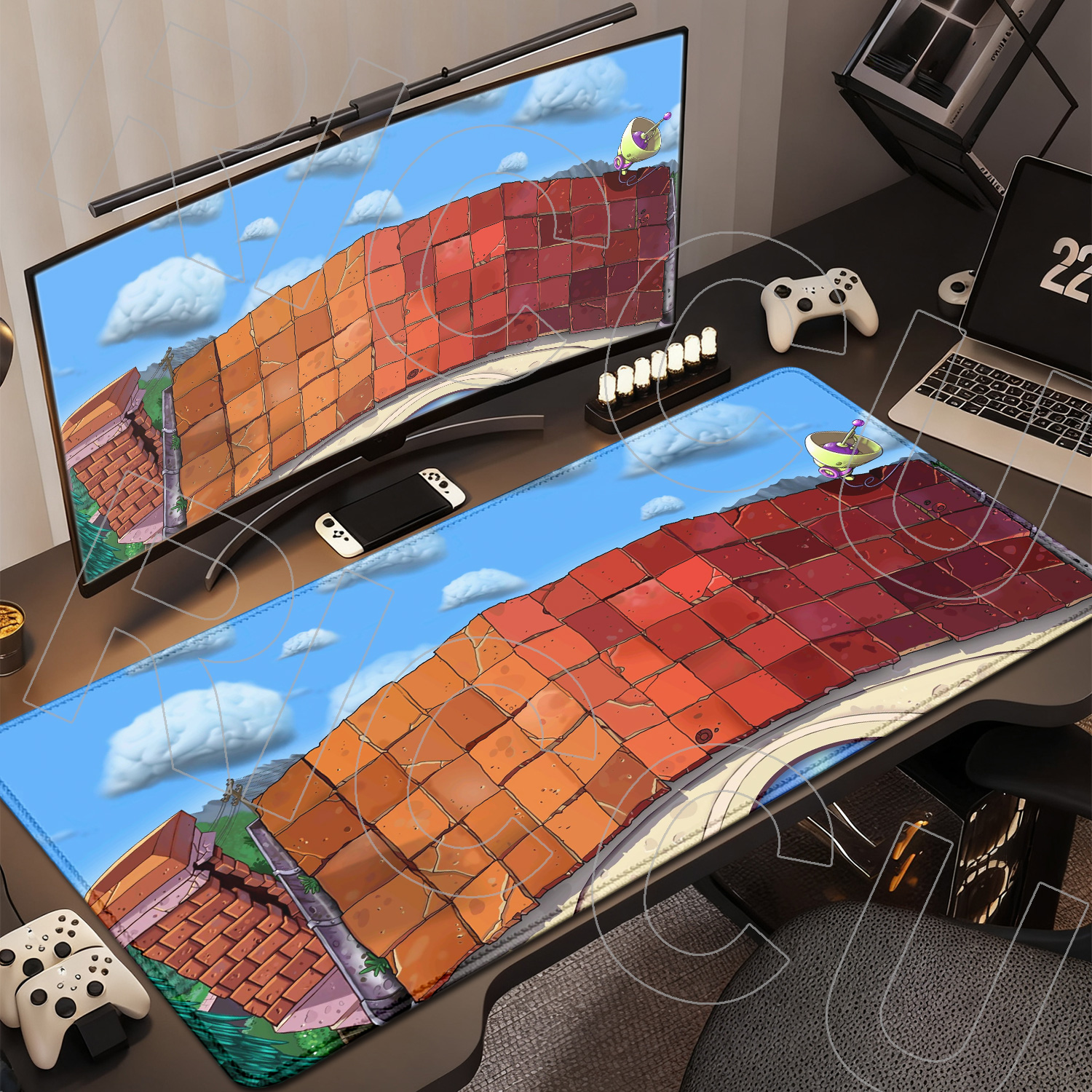 XXL HD Printing PVZ Plants vs. - Pc Gaming Vs Laptop Gaming ulasan dan harga