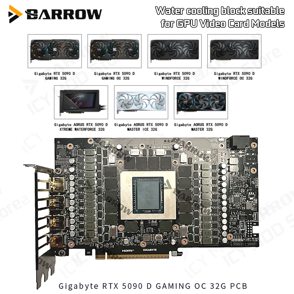 Barrow VGA Water Block for Gig - Pc Gaming Rtx ulasan dan harga