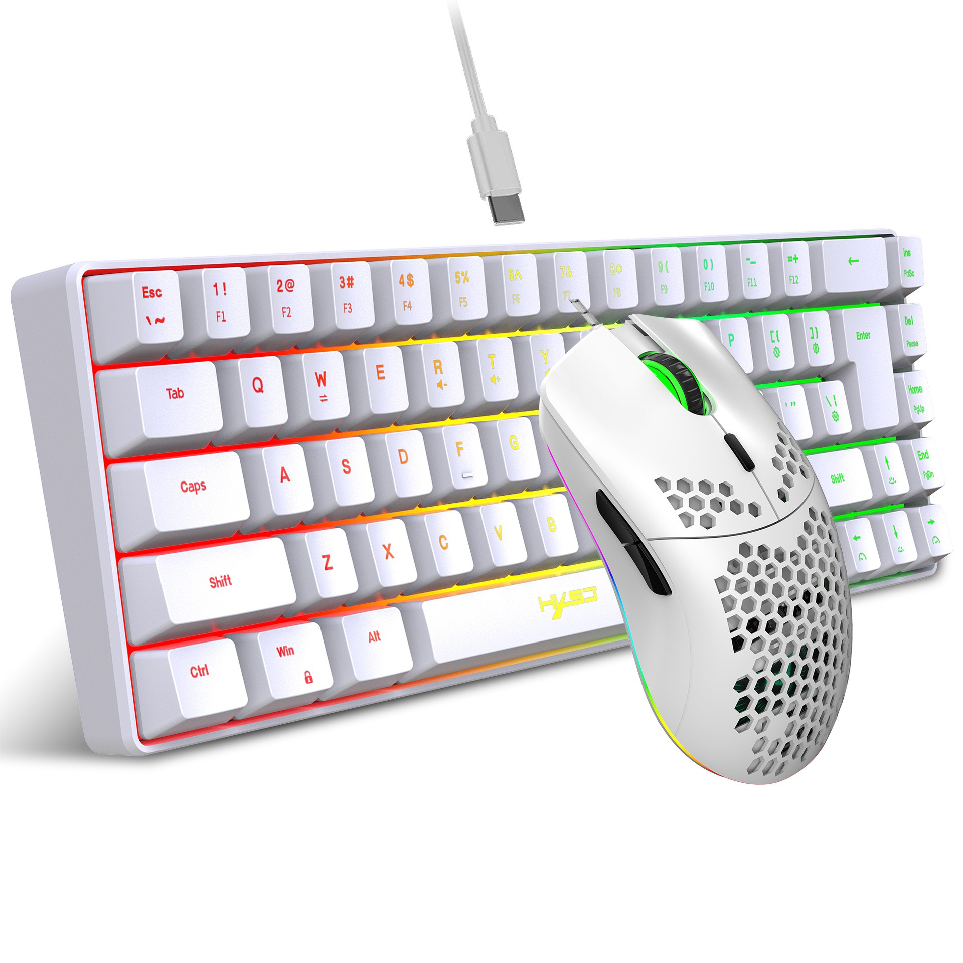 Keyboard and mouse 68key wired - Pc Gaming All In One ulasan dan harga