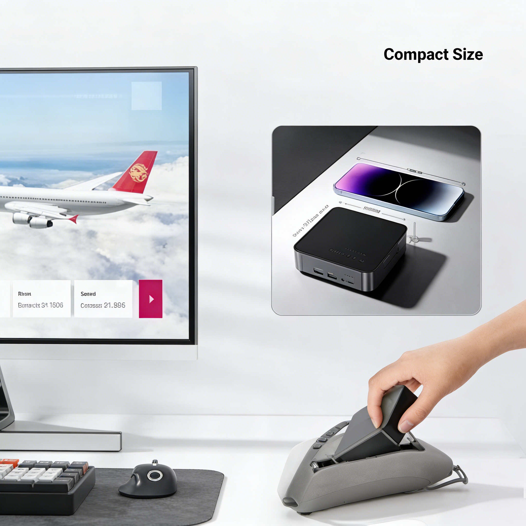 Mini PC 2026 New Intel i9-1098 - Pc Gaming Compact ulasan dan harga