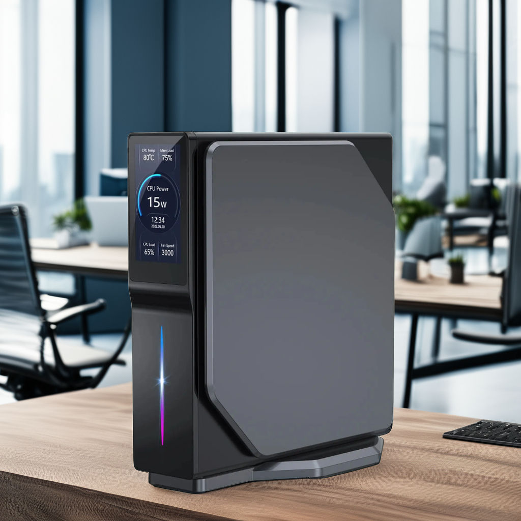 RGB Mini PC with Screen Intel  - Pc Gaming All In One ulasan dan harga