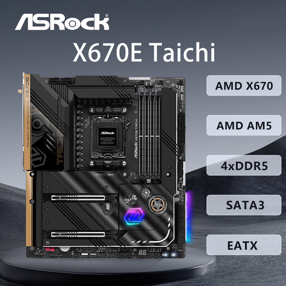 ASRock X670E Taichi Motherboar - Pc Gaming Cpu ulasan dan harga