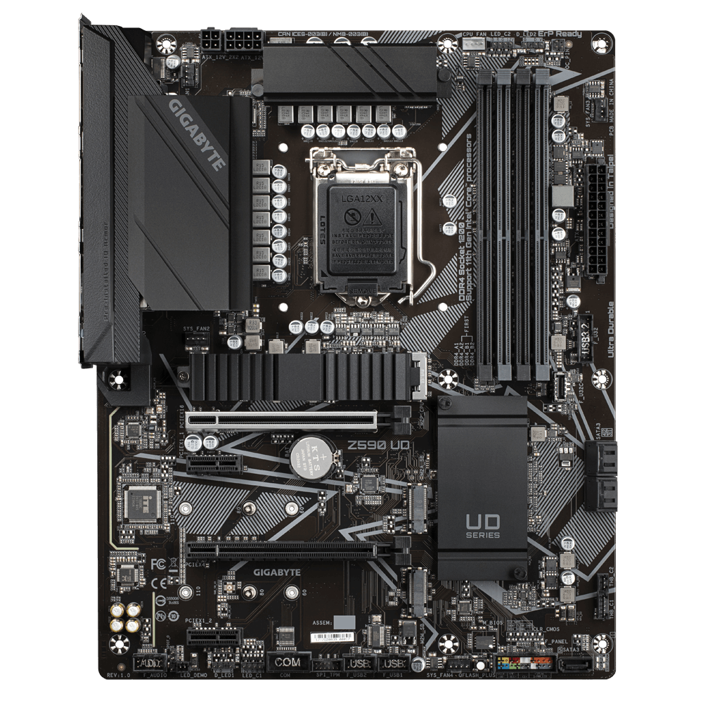 GIGABYTE Z590 UD LGA 1200 With - Pc Gaming Ddr4 ulasan dan harga