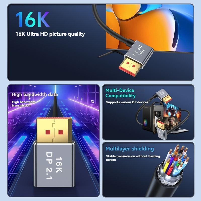 DP2.1 Silicone Flexible Elbow  - Pc Gaming Compact ulasan dan harga