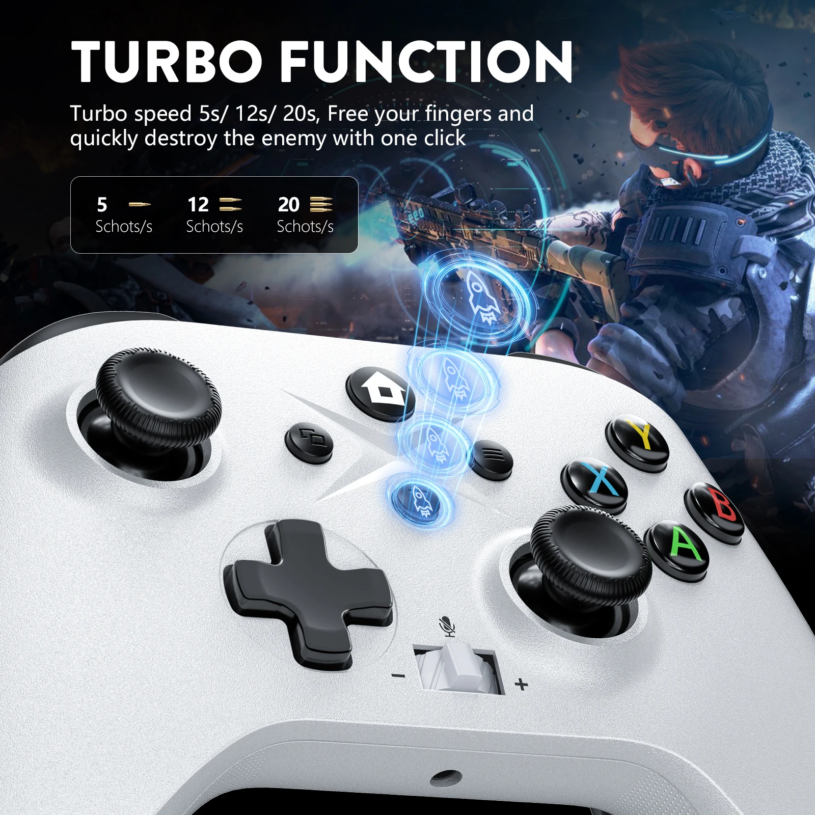 GAMROMBO Game Controller for X - Pc Gaming Xbox Controller ulasan dan harga