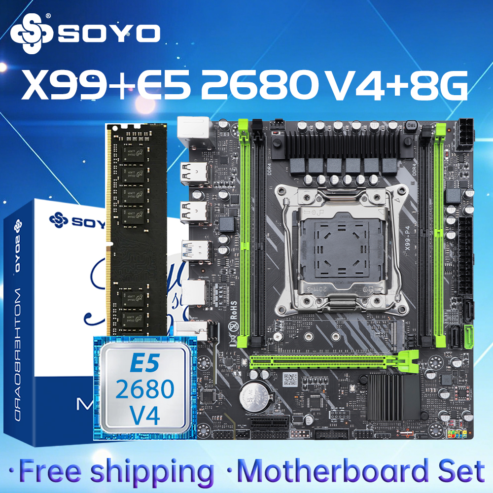 SOYO X99 Gaming Motherboard Se - Pc Gaming Cpu ulasan dan harga