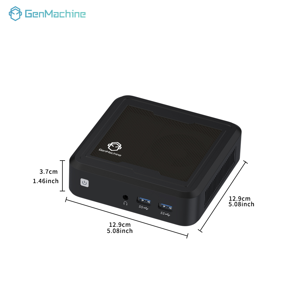 Genmachine Mini PC AMD Ryzen R - Pc Gaming Ddr4 ulasan dan harga