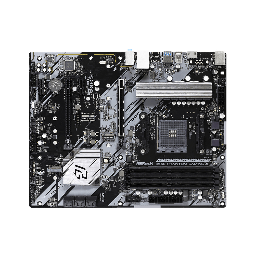ASRock B550 PHANTOM GAMING 4 M - Pc Gaming Cpu ulasan dan harga