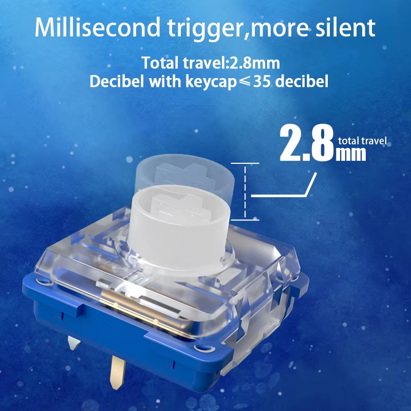 Kailh Deep Sea Silent Mini Hit - No Rgb Gaming Pc ulasan dan harga