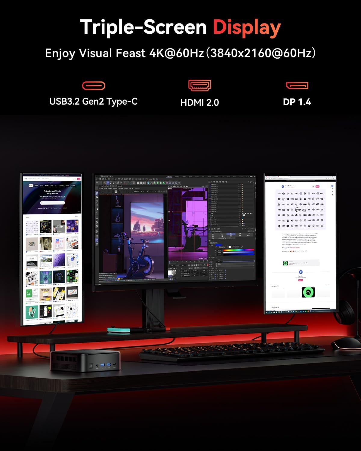 Mini Gaming PC AMD Ryzen7 7735 - Pc Gaming Ddr4 ulasan dan harga