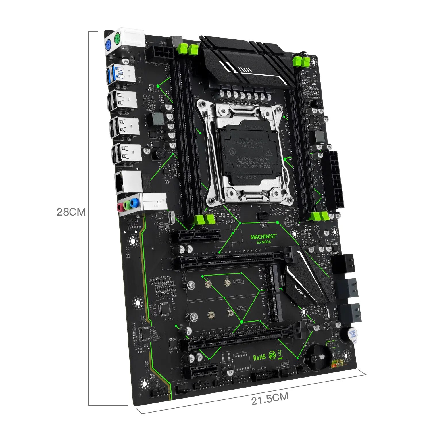 MACHINIST E5 MR9A V1.0 X99 Mot - Pc Gaming Ddr4 ulasan dan harga