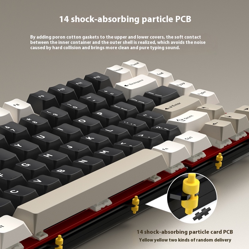Wireless Bluetooth RAINY75 Cus - Pc Gaming Keyboards ulasan dan harga
