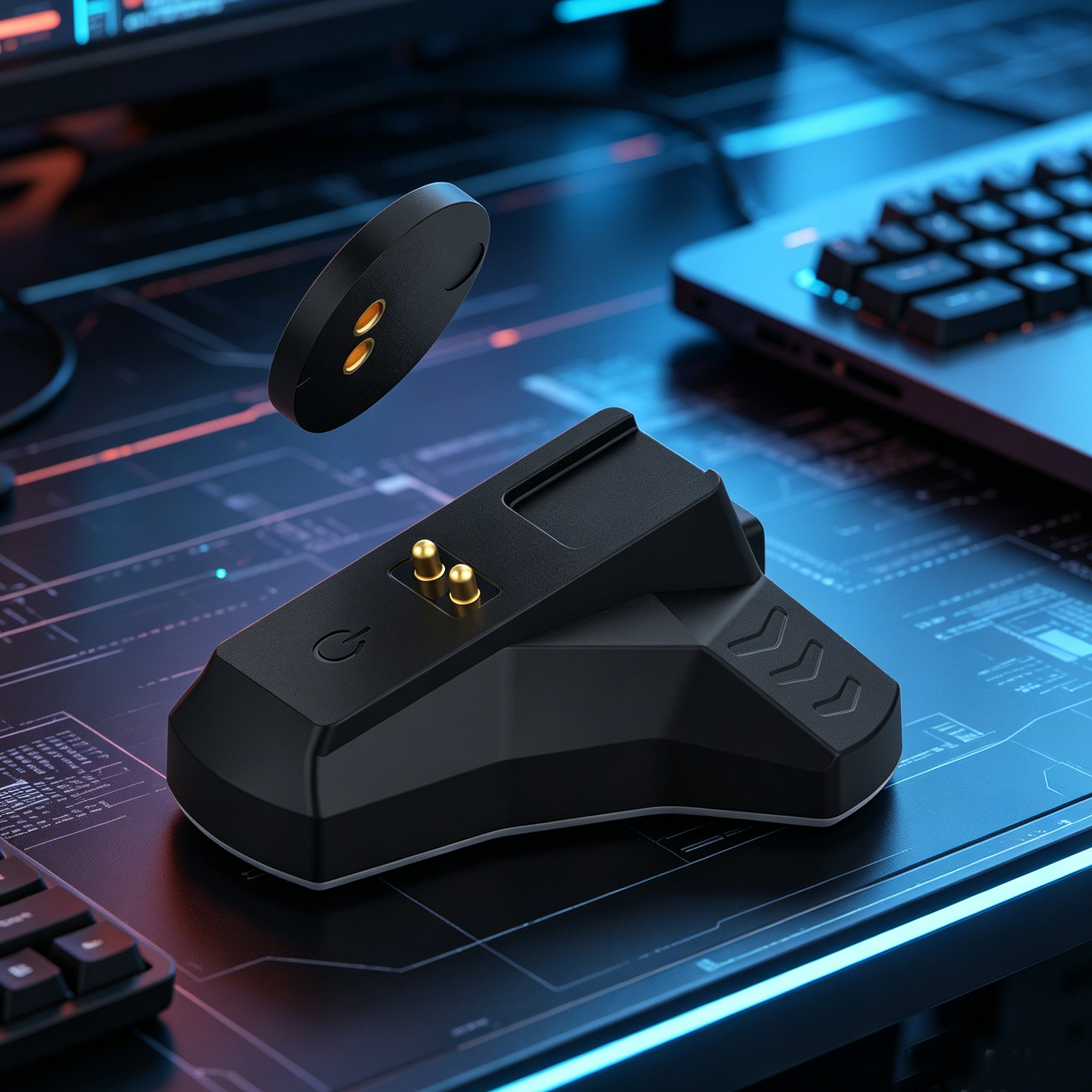 Wireless Mouse Charger Station - Pc Gaming Compact ulasan dan harga