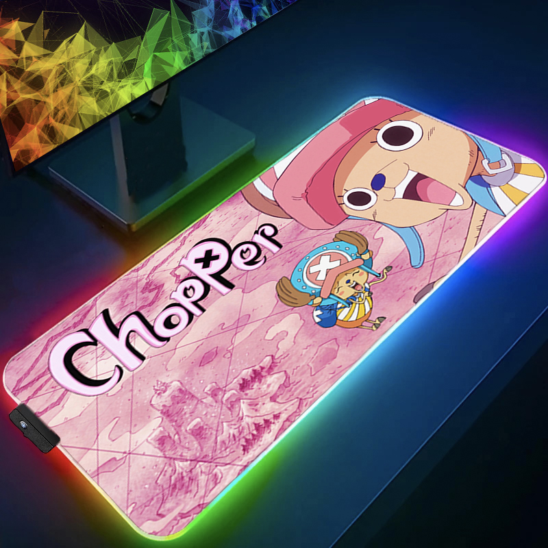 RGB Mouse Pad one piece Tony T - No Rgb Gaming Pc ulasan dan harga