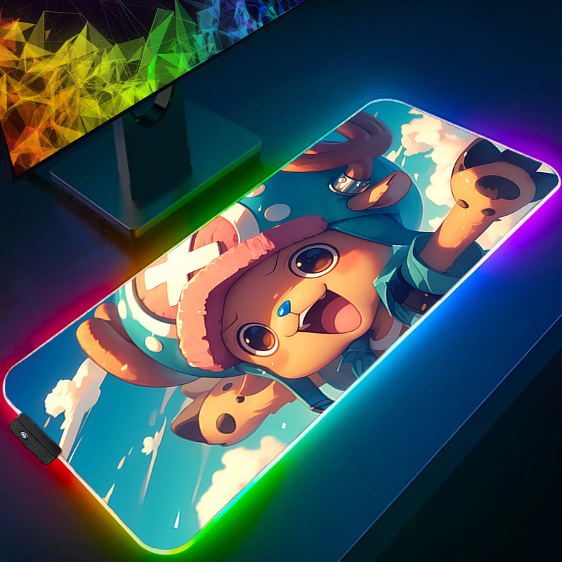 RGB Mouse Pad one piece Tony T - No Rgb Gaming Pc ulasan dan harga