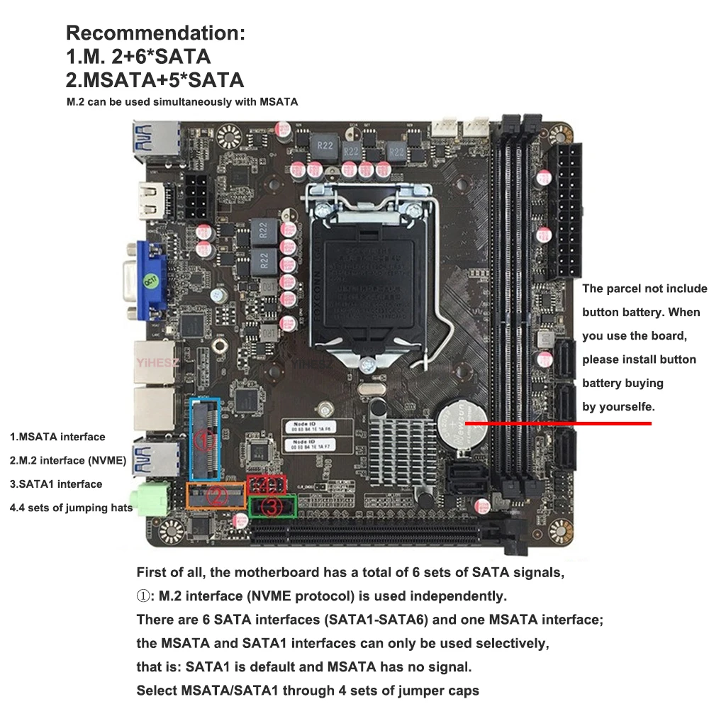 B365 Mini-ITX Motherboard LGA  - Pc Gaming Cpu ulasan dan harga