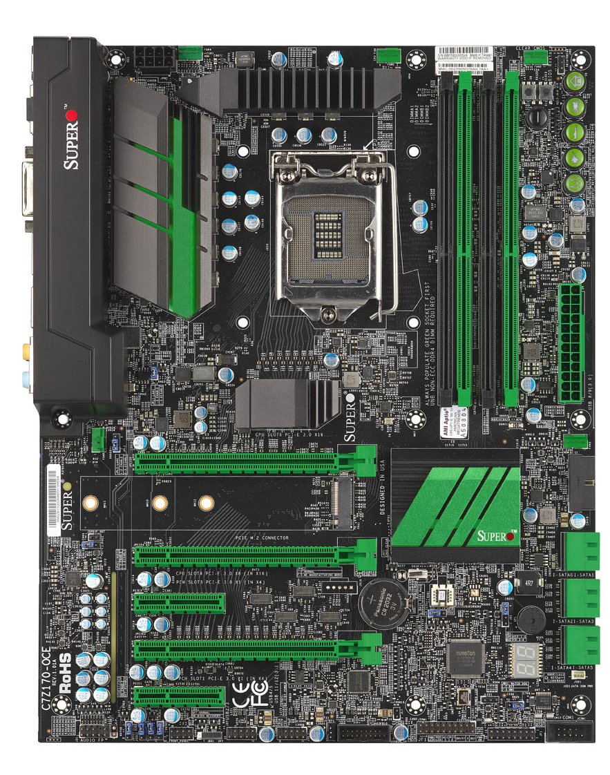 Supermicro C7Z170-OCE Motherbo - Pc Gaming Ddr4 ulasan dan harga