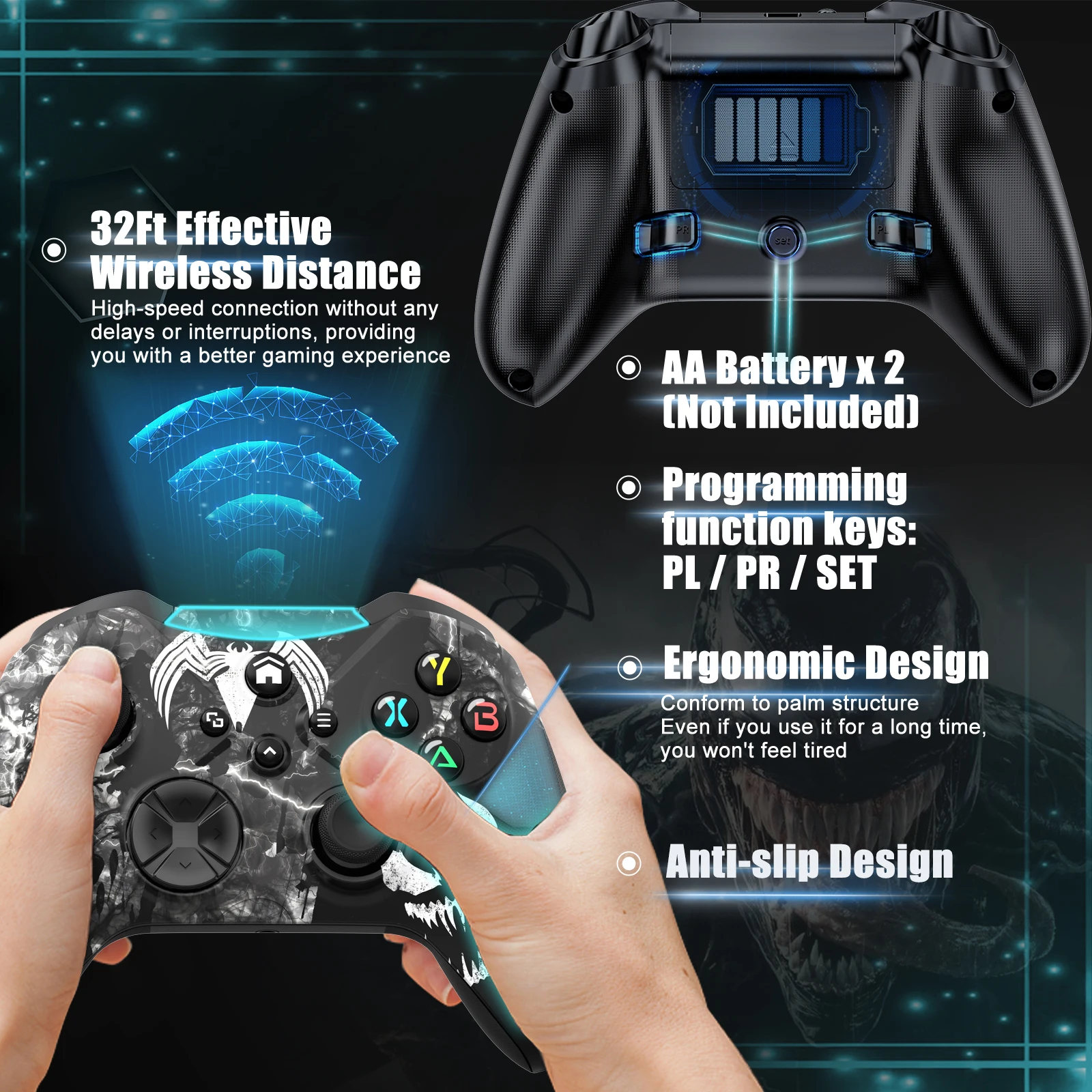 Wifi Wireless Controller For X - Pc Gaming Xbox Controller ulasan dan harga
