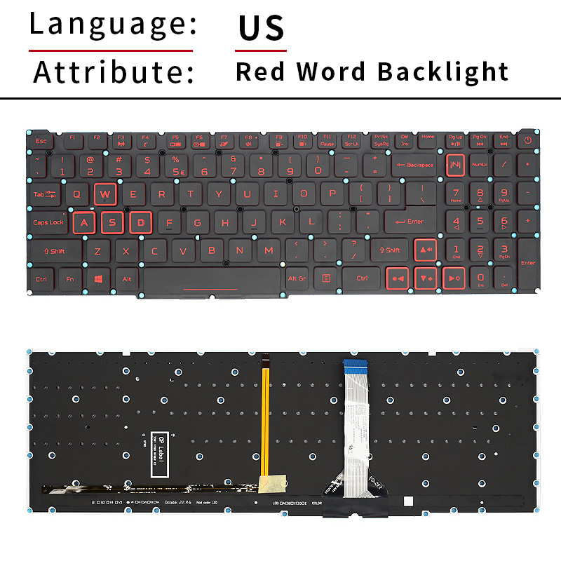RU/Russian USA US Backlit Keyb - No Rgb Gaming Pc ulasan dan harga