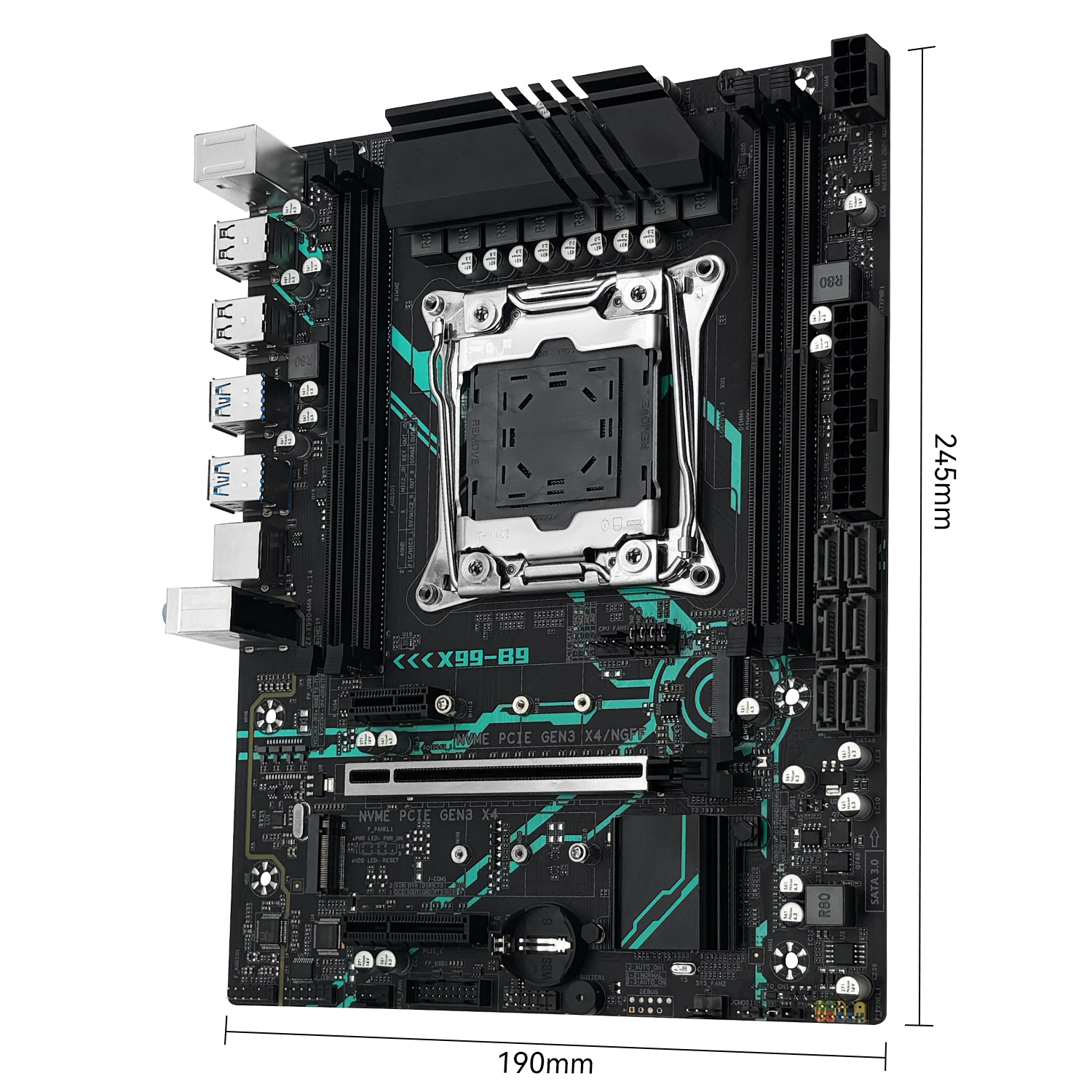 MACHINIST X99 B9 LGA2011-3 Mot - Pc Gaming Cpu ulasan dan harga