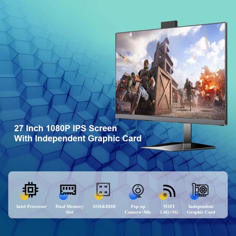 New Arrival 27 Inch All-In-One - Pc Gaming All In One ulasan dan harga