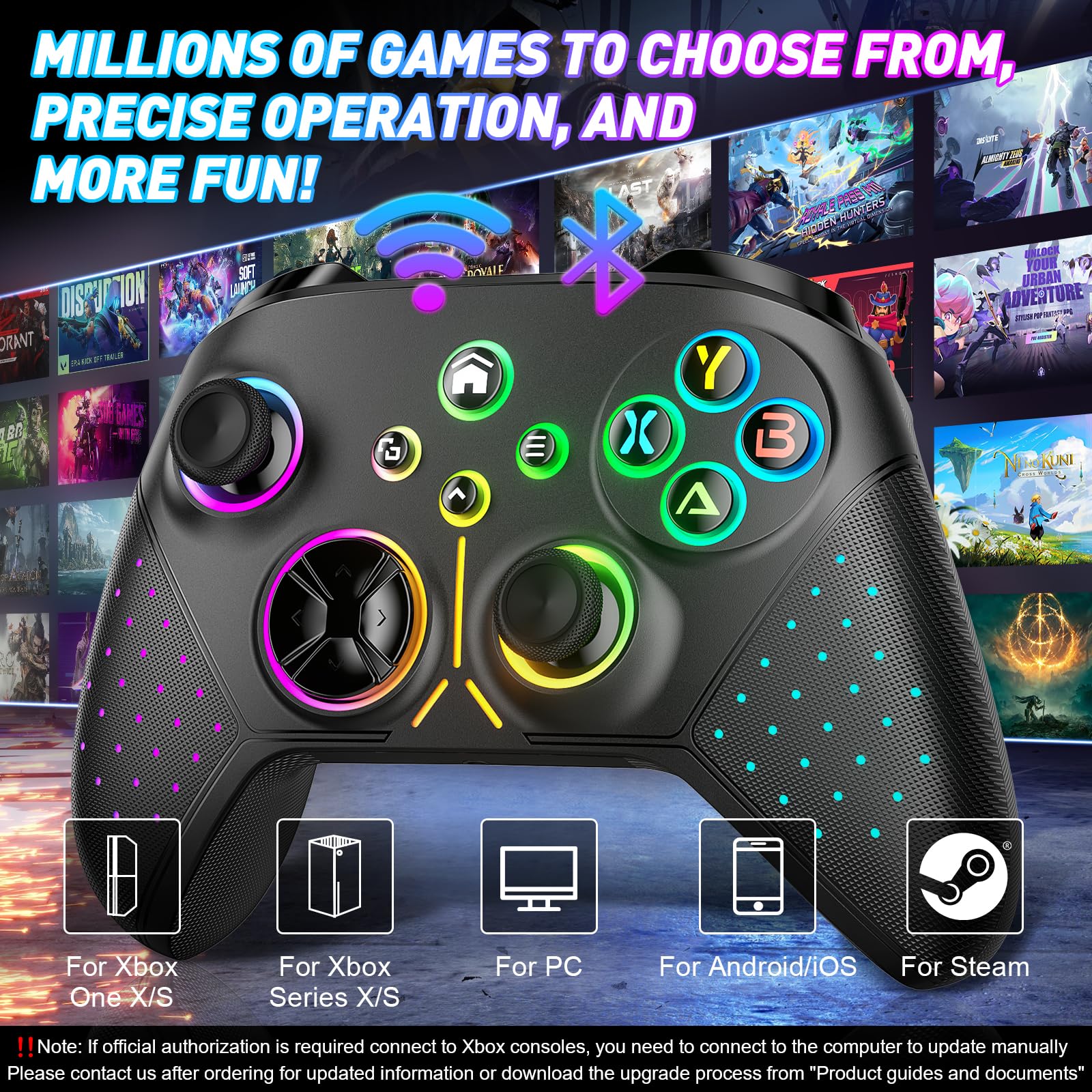 Wireless Controller for Xbox O - Pc Gaming Xbox Controller ulasan dan harga