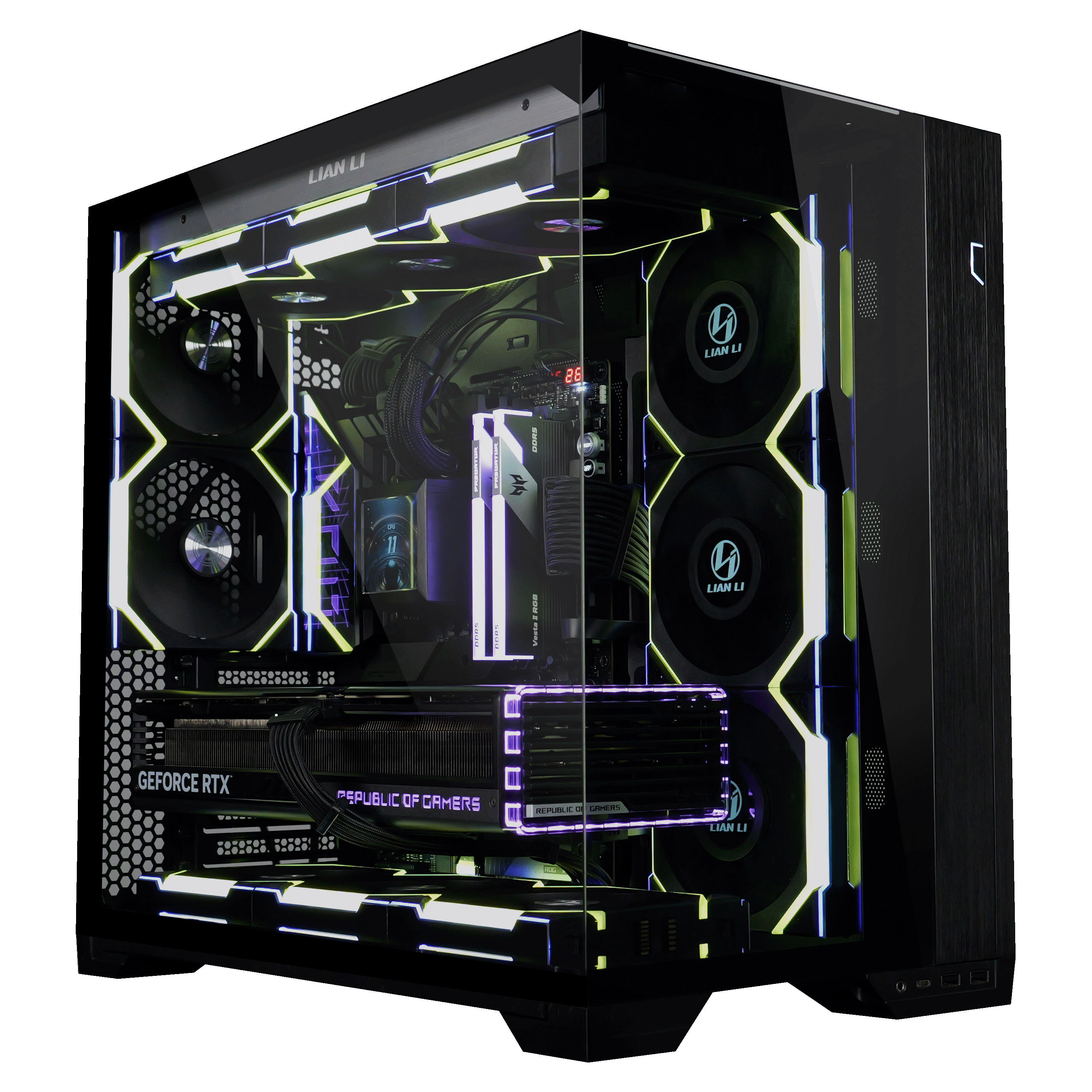 2025 New Original LIANLI O11 V - Pc Gaming Compact ulasan dan harga