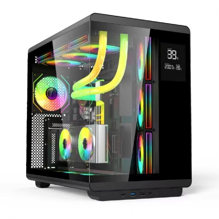 Without Fan Gaming PC Case ATX - Pc Gaming Center ulasan dan harga