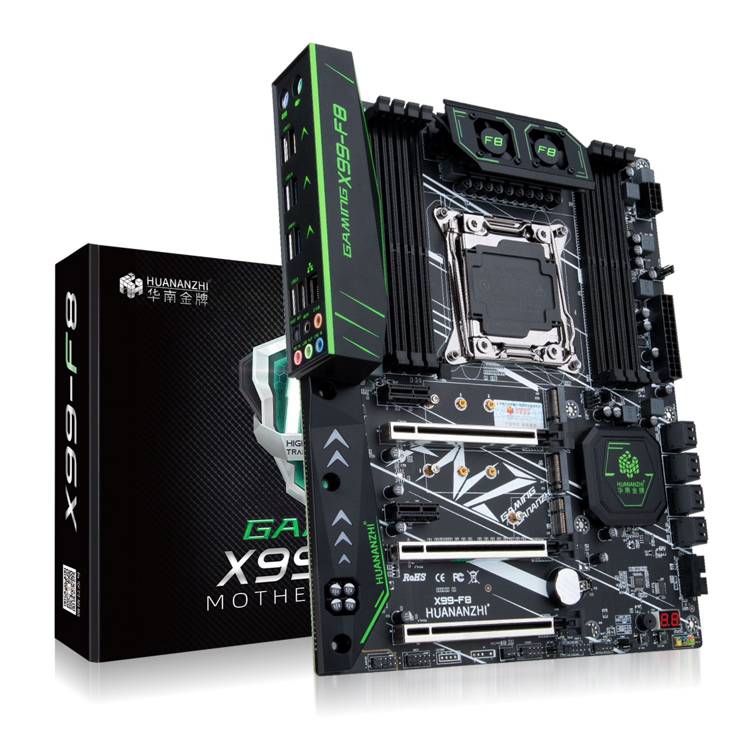 HUANANZHI X99 F8 Placa-mãe LGA - Pc Gaming Ddr4 ulasan dan harga