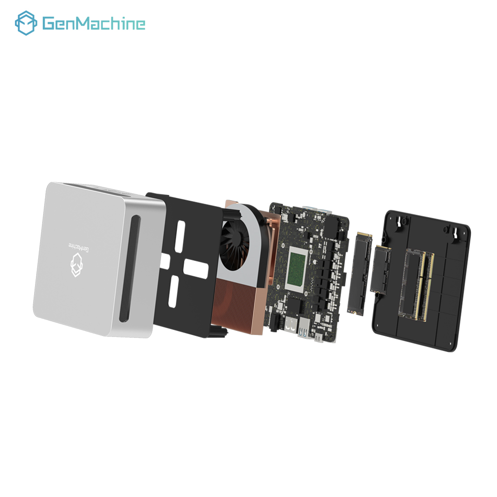 GenMachine Ryzen 6600H 6600U 6 - Pc Gaming Compact ulasan dan harga