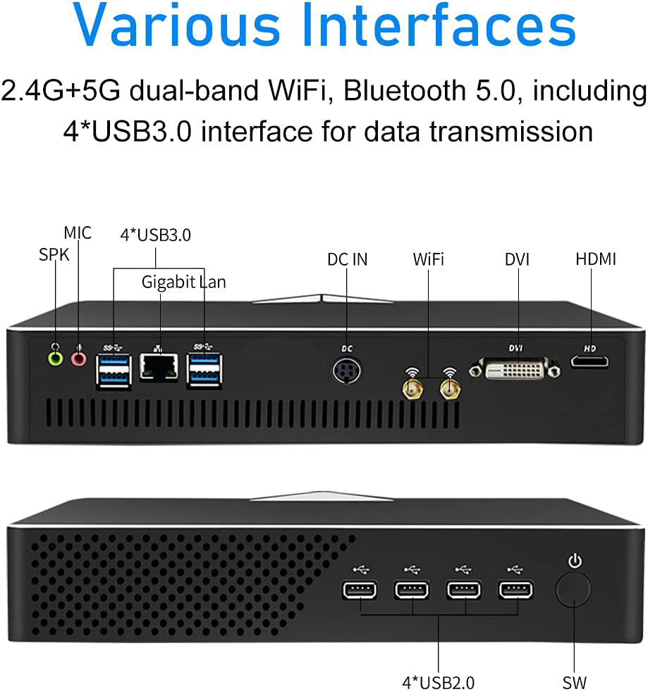 10th Gen Gaming Mini PC Intel  - Pc Gaming On Wifi ulasan dan harga