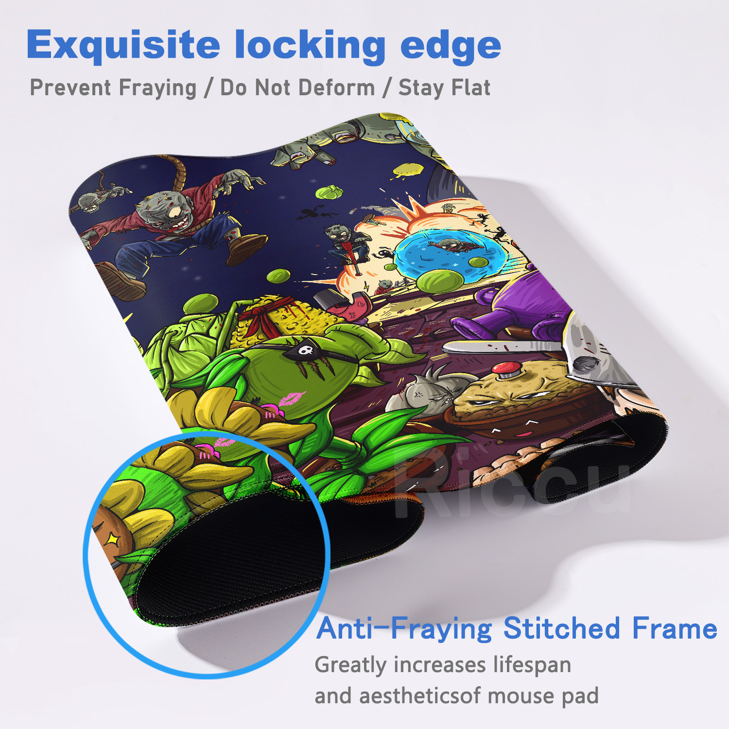 XXL HD print PVZ Plants vs. Zo - Pc Gaming Vs Laptop Gaming ulasan dan harga