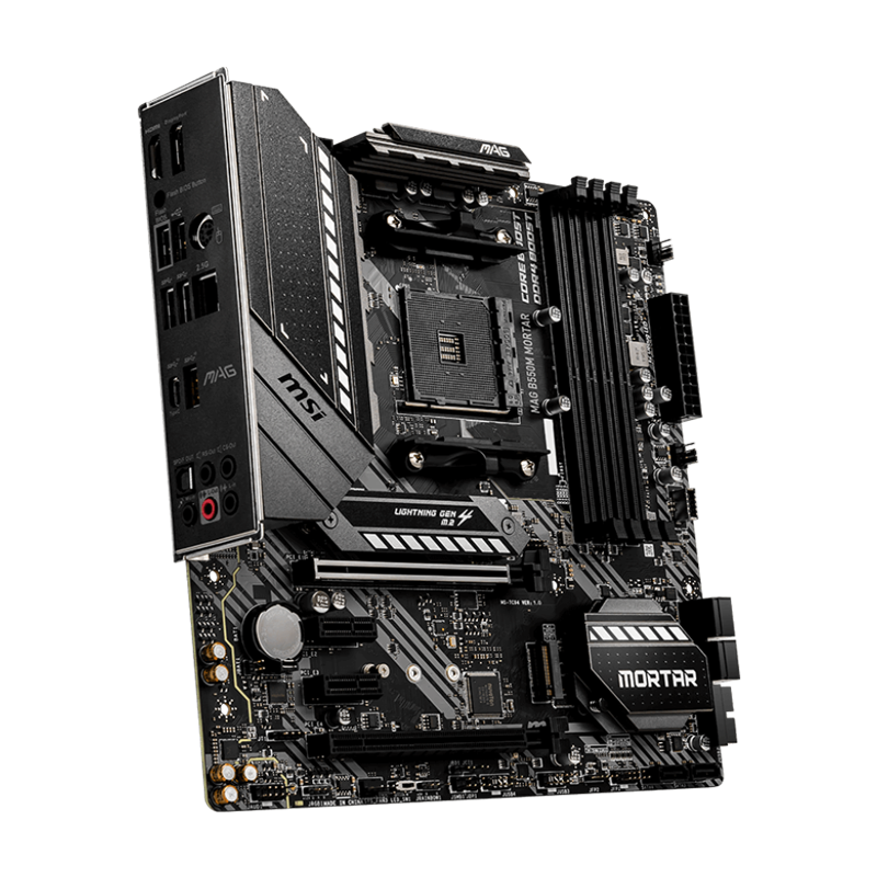 MSI AM4 AMD Micro ATX Motherbo - Pc Gaming Ddr4 ulasan dan harga