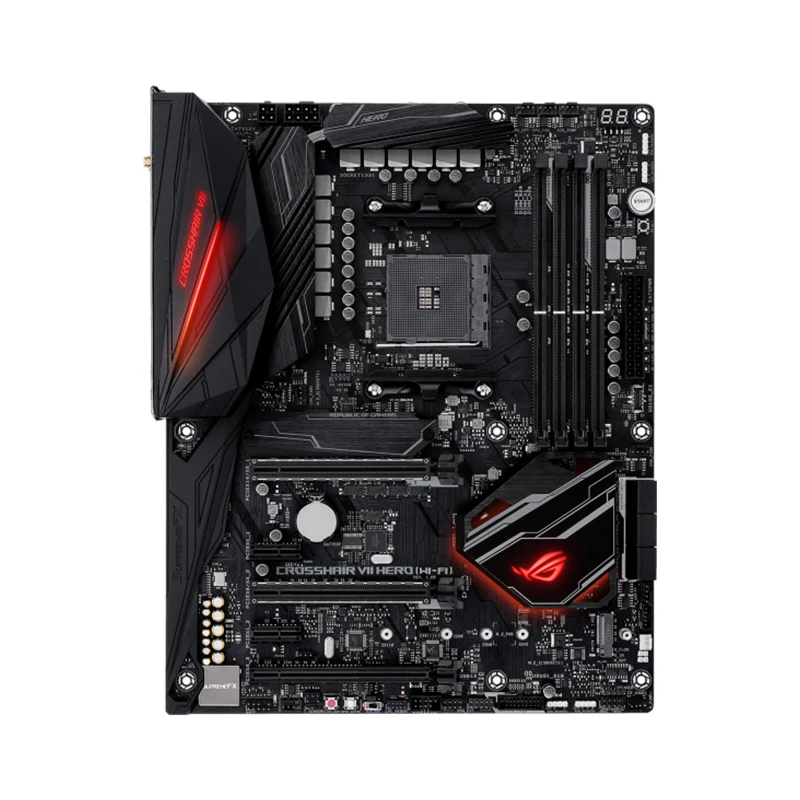 ROG Crosshair VII Hero (Wi-Fi) - Pc Gaming Ddr4 ulasan dan harga