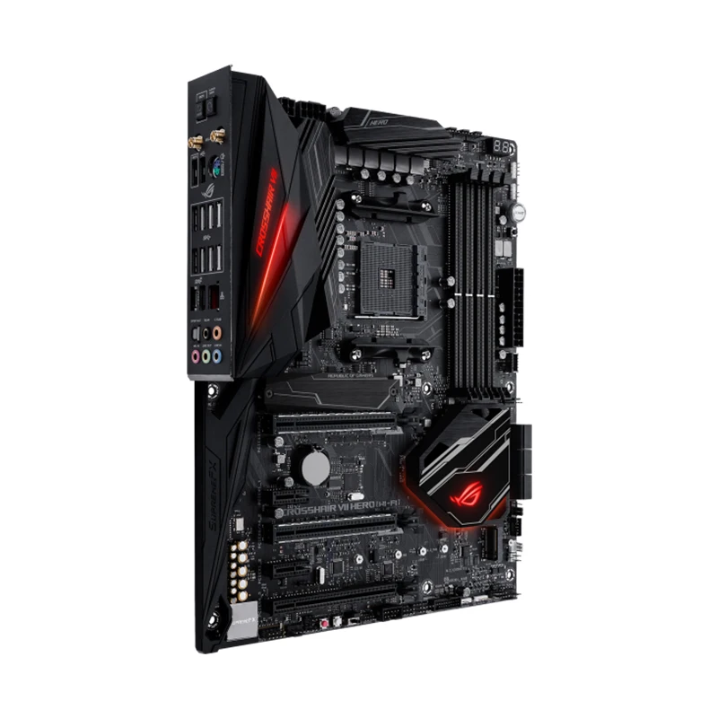 ROG Crosshair VII Hero (Wi-Fi) - Pc Gaming Ddr4 ulasan dan harga