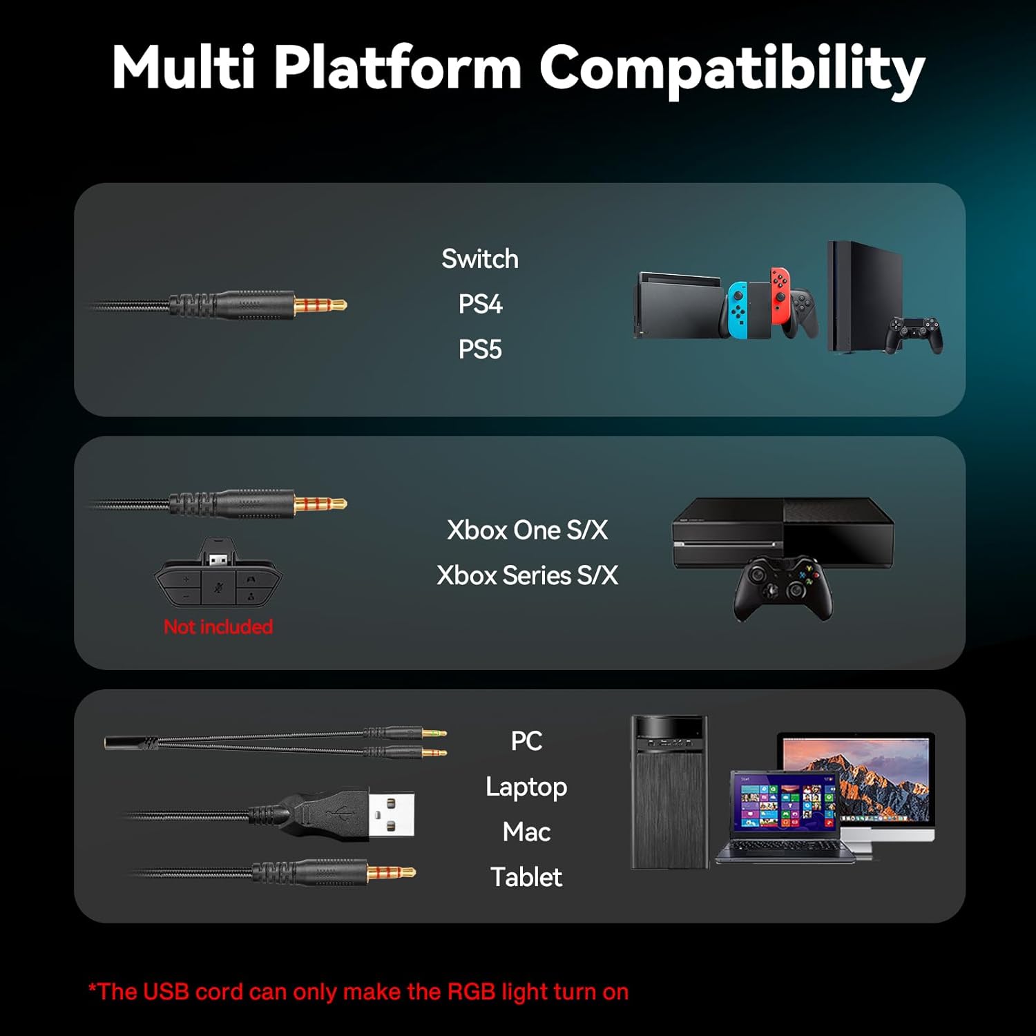 Gaming Headset With Microphone - No Rgb Gaming Pc ulasan dan harga