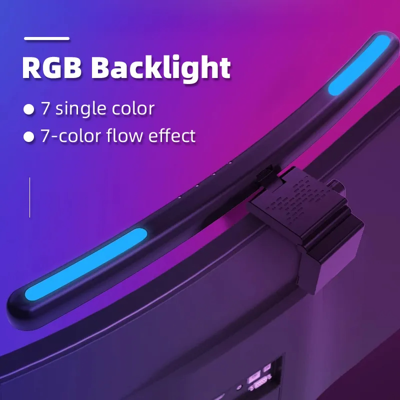 Curved LED Monitor Light Bar U - No Rgb Gaming Pc ulasan dan harga