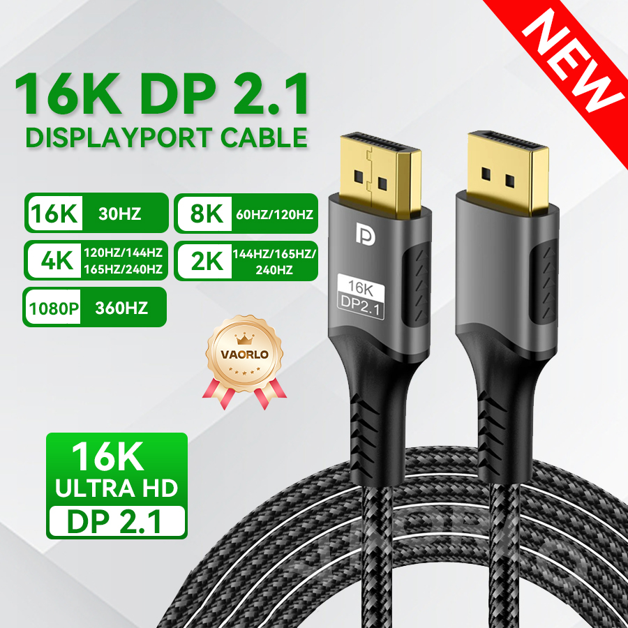 16K DP 2.1 8K@120Hz 4K@240Hz 8 - Pc Gaming Compact ulasan dan harga