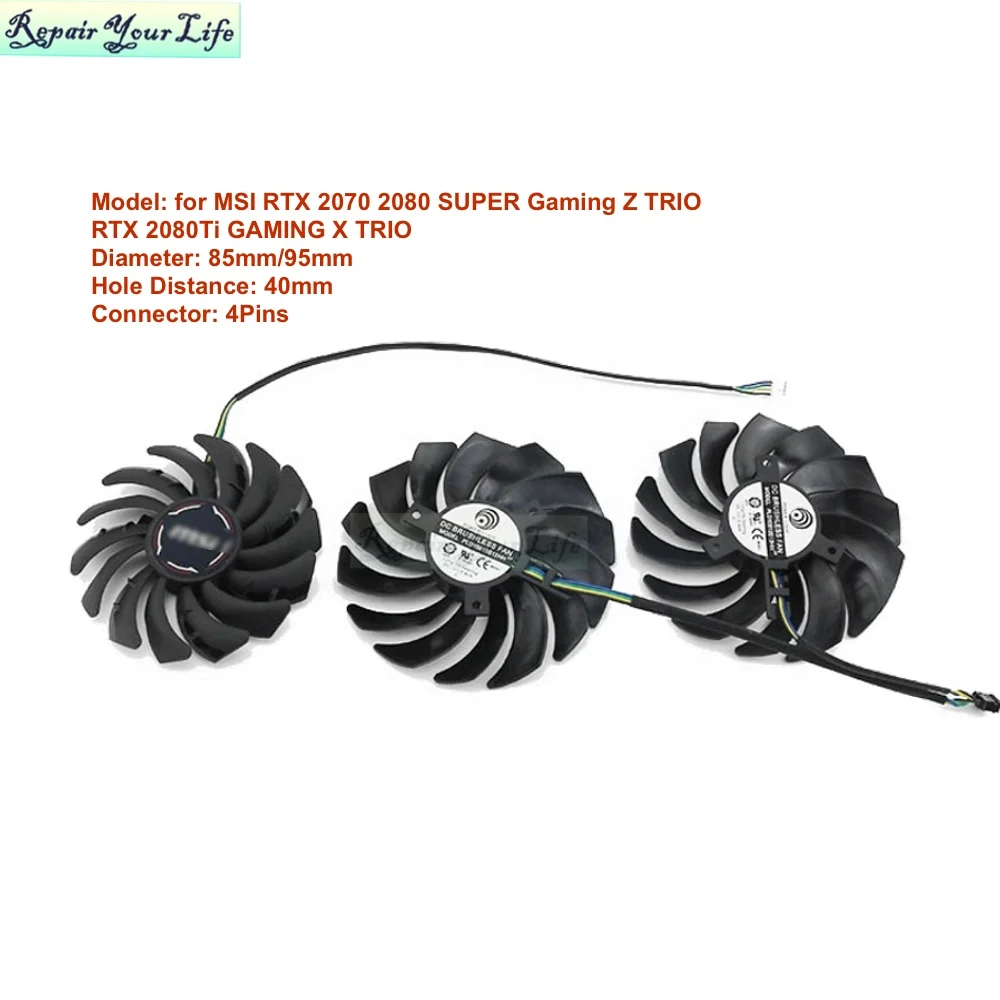 PC VGA Cooling Fan for MSI RTX - Pc Gaming Rtx ulasan dan harga