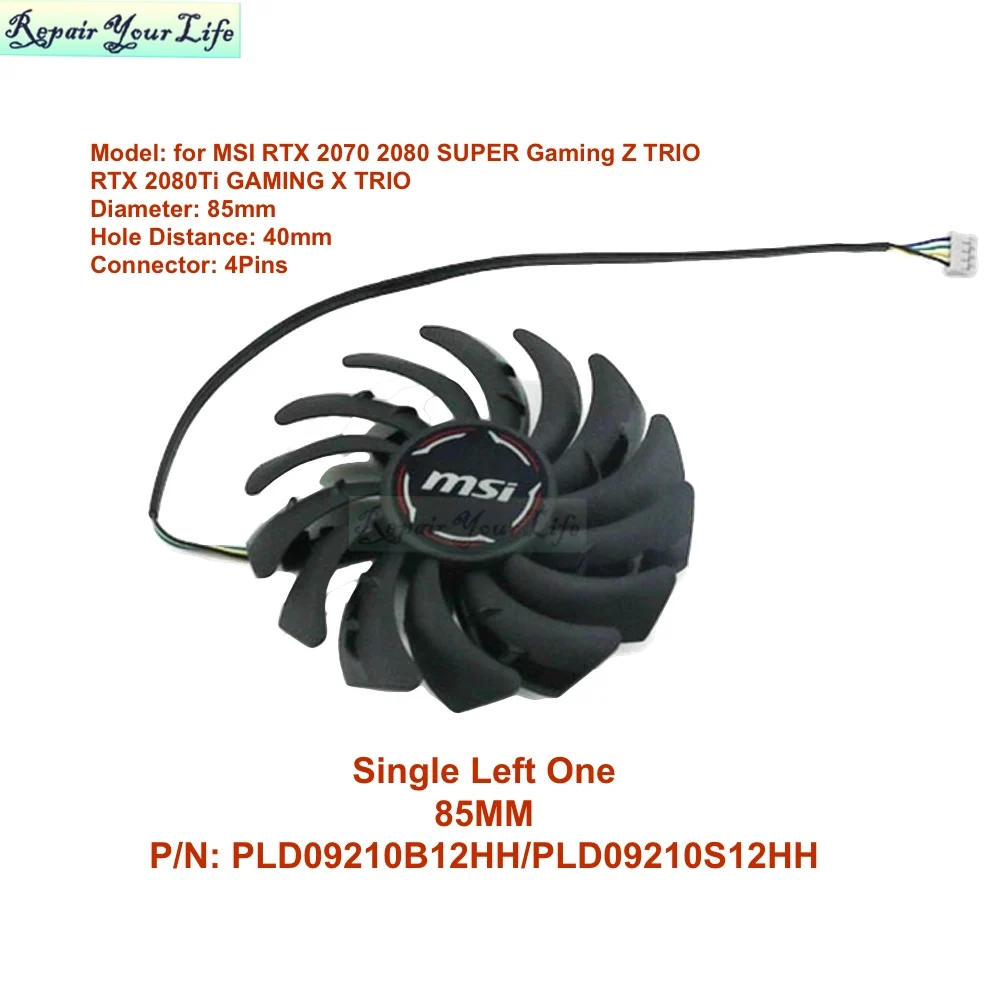 PC VGA Cooling Fan for MSI RTX - Pc Gaming Rtx ulasan dan harga