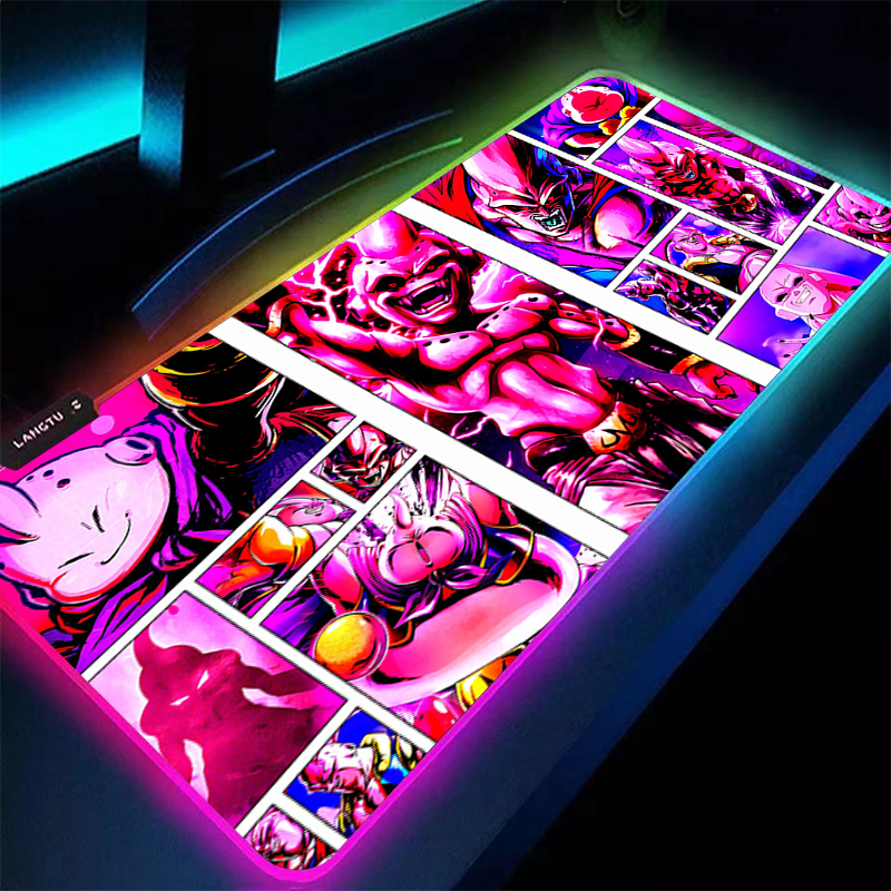 RGB Mouse Pad 90x40cm DBZ Drag - No Rgb Gaming Pc ulasan dan harga